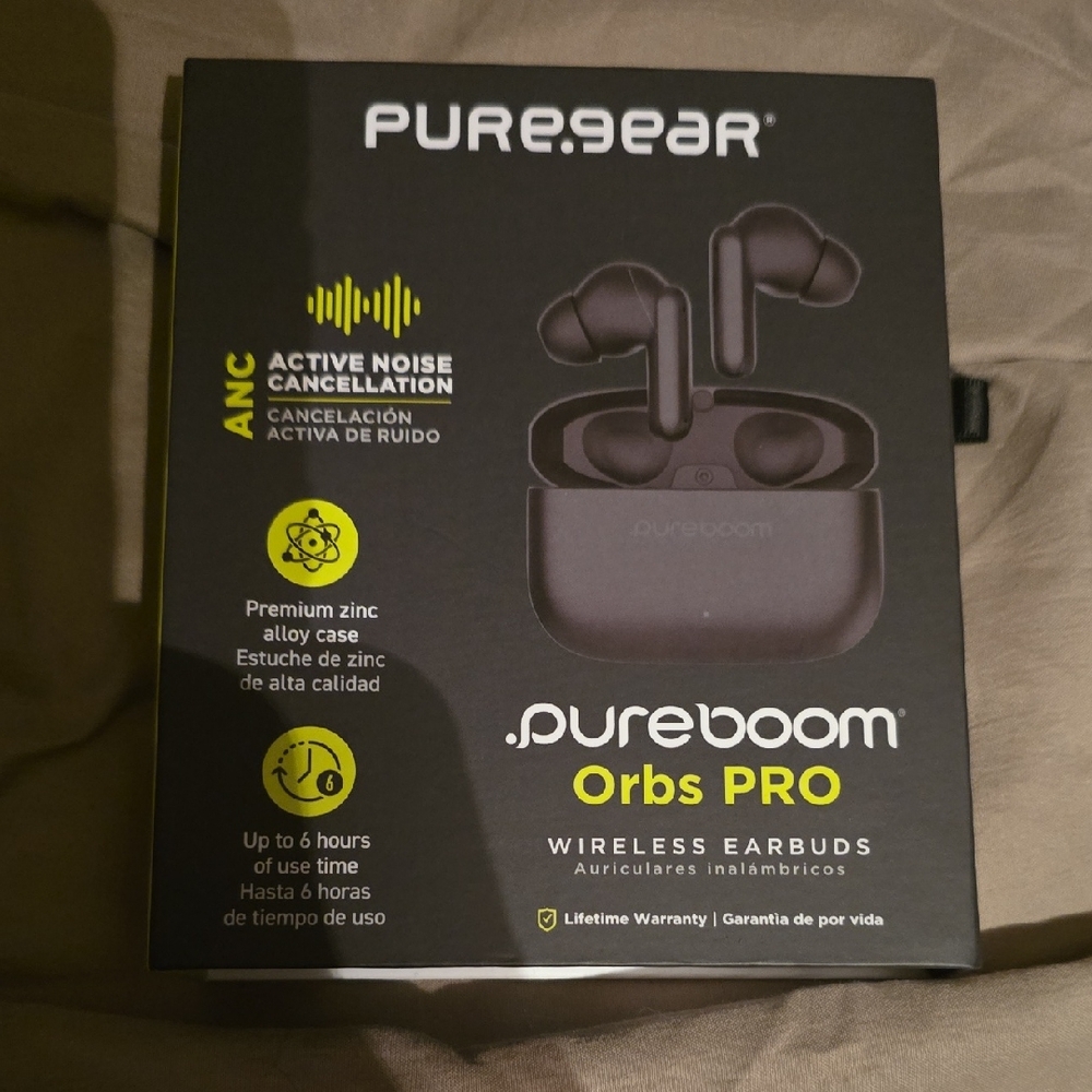 PureBoom Orbs PRO Wireless Earbuds - Black